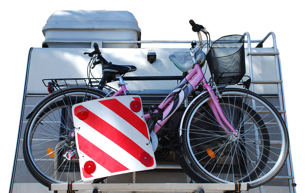 Bike Rack for Motorhome Hire