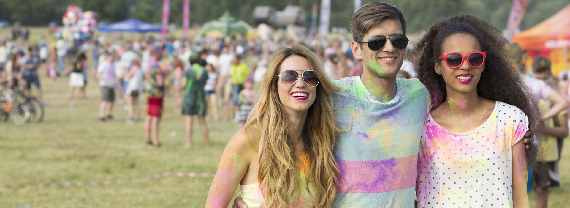 Glamping at a Festivals
